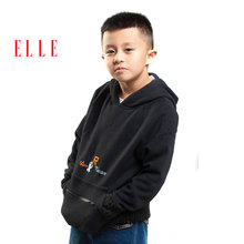 ELLE 童装 男童卫衣 加厚加绒 儿童外套 秋装 EW978063