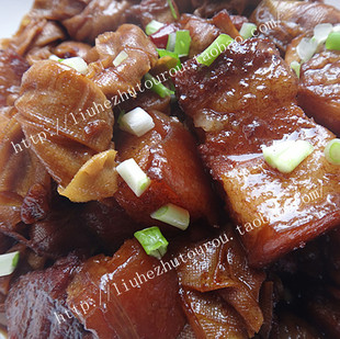  南京六合农村 土菜 千张结烧肉 家常菜 一半千张结一半肉 私房菜