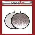 英国INTERFIT 柔光板反光板反光伞柔光箱 银白二面反光板110cm