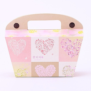  爱哆哆宝宝满月喜蛋红蛋报喜蛋西点红蛋精美心愿手提包装礼盒单只