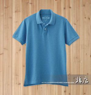  男装夏季纯棉just fit水洗怀旧短袖POLO衫男式保罗衫 0021-U家