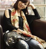 2011新品欧美控必入 复古欧美大热链条丝巾围巾 秋冬 南瓜马车