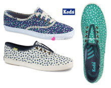 美国正品KEDS碎花帆布鞋2012新款