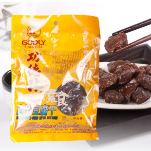  功德林素食 卤汁豆腐干 豆干 净素豆制品 上海特产零食小吃 5包装