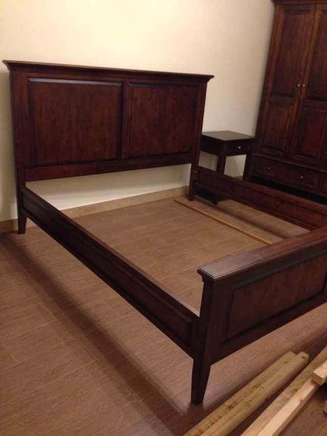 唯诺世家 设计 定制 美式风格实木双人床