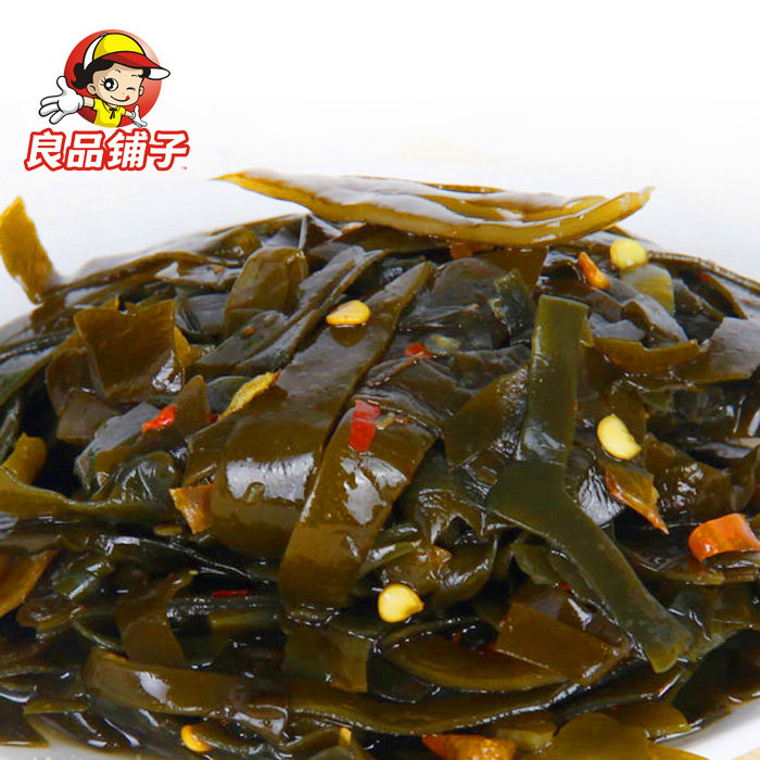 【良品铺子官网】香辣海带丝 裙带菜 开袋即食 袋装休闲零食小吃