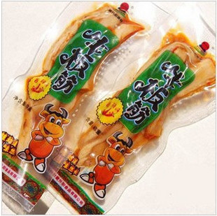  【2袋包邮】内蒙古特产零食 蒙升阳香辣500g牛板筋 有嚼劲