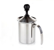 不锈钢单层打奶器 卡布奇诺奶泡器 可烧壶450ml