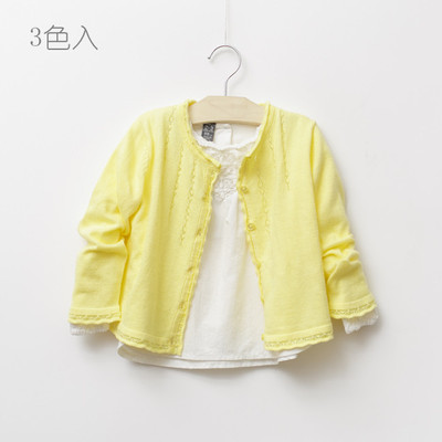 外贸童装2014春装宝宝<em>儿童女童</em>镂空<em>针织衫开</em>