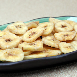  美食新品特价 金皇特级奶油烤制香蕉片250g干果批发零食小吃特产