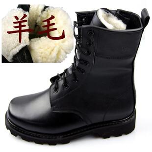  靴子男正品 军靴男高帮靴子潮流牛皮男靴工装靴作战靴马丁靴新品