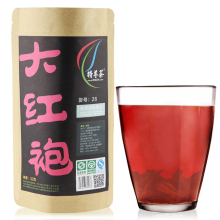 大红袍茶武夷岩茶叶 特级乌龙茶 大红袍经济装32克 特尊大红袍茶
