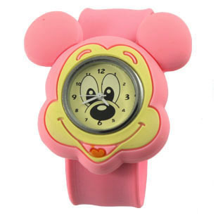  正品 儿童手表拍拍圈卡通米奇 啪啪果冻手表 女孩学生男孩保修1年