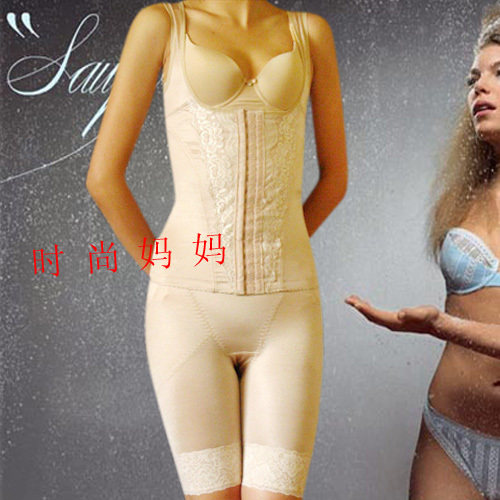 【时尚妈妈】08黛安芬新款加长斜骨收腰腹提臀合胯塑身内衣套装-