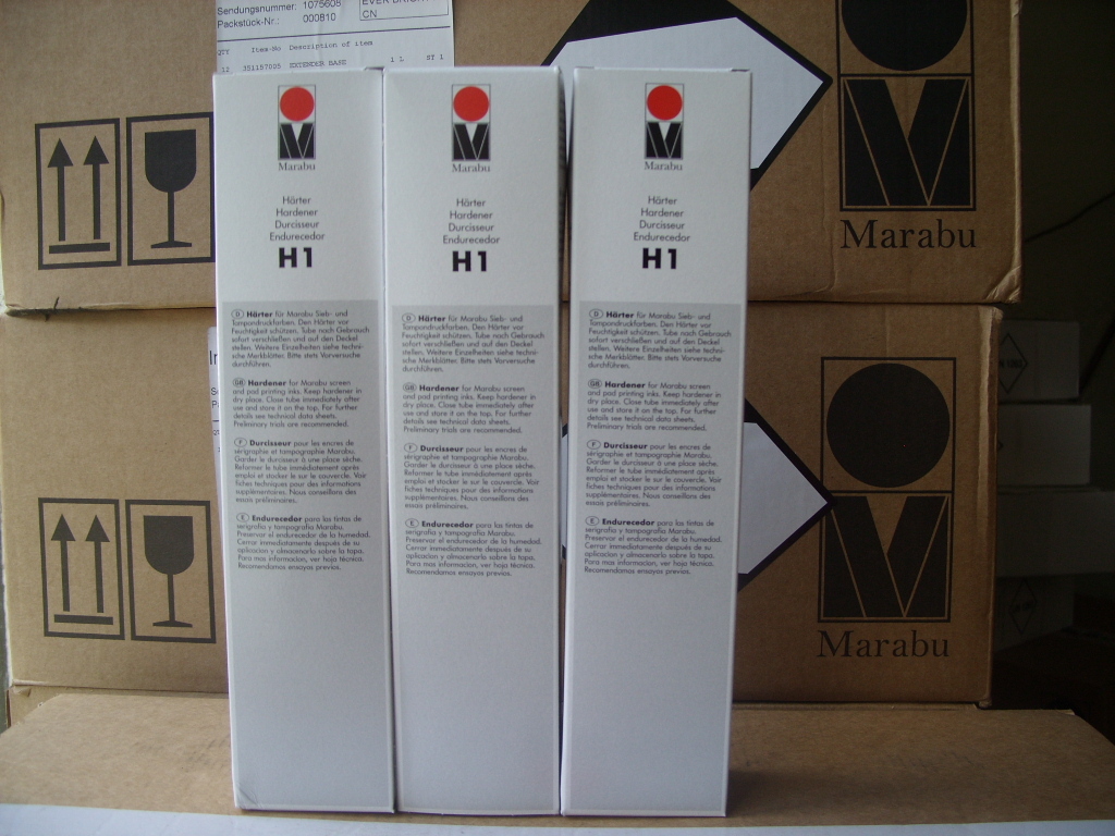 德国MARABU/玛莱宝油墨 硬化剂/固化剂H1 200ML 含13%税保证正品在类目 办公设备/耗材/相关服务, 其它耗材, 其它中 - 来自Buy2taobao.com提供专业的淘宝代购服务