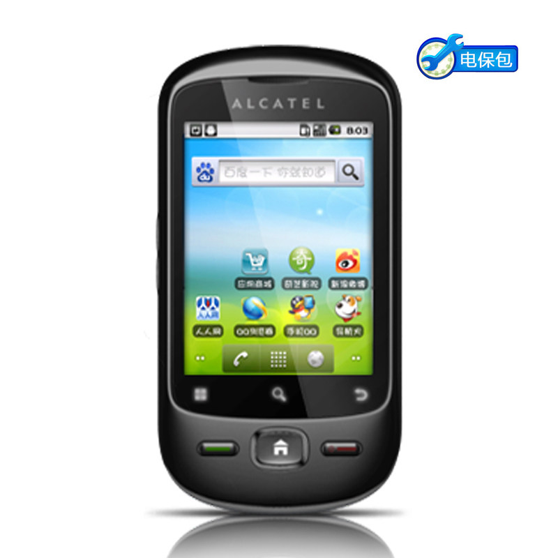 【热销万台】Alcatel/阿尔卡特 OT-906 爆款双电安卓3G智能手机