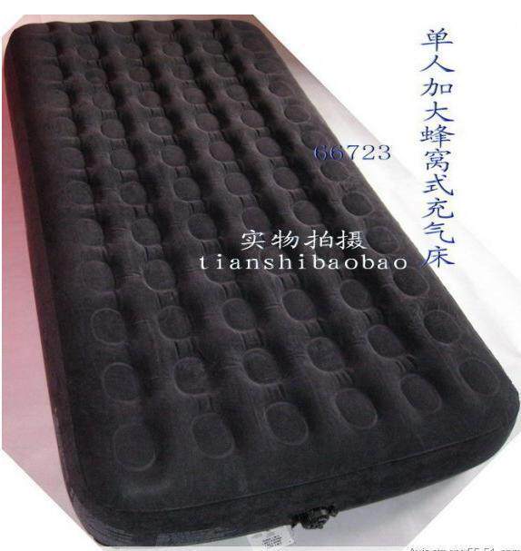 特价 充气床 INTEX-66723 电泵+枕头 高级植绒标准单人气垫床