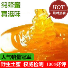 淘金币 蜂蜜 包邮 纯天然农家蜂蜜 野生土蜂蜜500g 美容滋补 蒙山