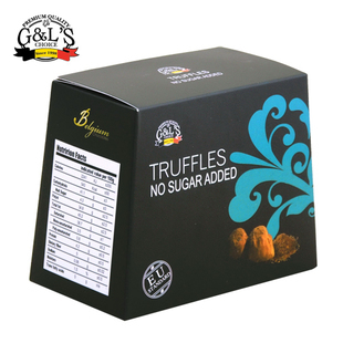  母亲节礼物 比利时进口无糖食品德菲丝/斯松露无糖巧克力400g包邮