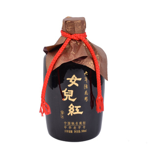  绍兴黄酒 女儿红 六年陈佳酿花雕酒 500ML