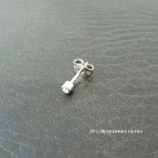  皇冠信誉*不过敏316L医用手钢耳钉 可直接打耳洞的钻石耳钉