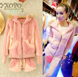 摆短外套【特实惠】欧密达新品短外套女<em>秋冬</em>新