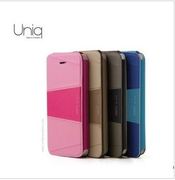 UNIQ优耐其适用达人秀波特旅iphone5s苹果SE手机真皮外壳保护皮套