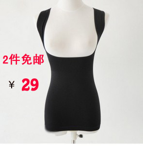 塑身衣收腹托胸束身衣/内衣/保暖背心大码 产后束胸美体2件包邮