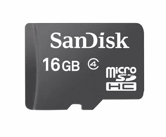 闪迪/SanDisk 16G TF MicroSD SDHC Class4 C4 手机存储卡 内存卡