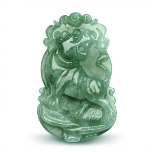  天然A货翡翠鼠牛虎兔龙蛇马羊猴鸡狗猪生肖吊坠 正品翡翠属相生肖