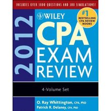 2012年AICPA Wiley AUD,FAR，BEC,REG CPA Exam Review 教材+附送