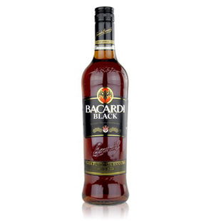  特价 原装进口洋酒 百加得黑朗姆酒  正品 750ml