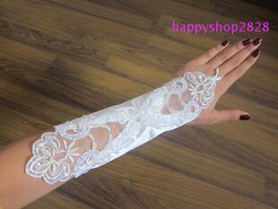 Qingguo bride-wedding dress wedding dresses wedding dress gloves Lace Gloves S004