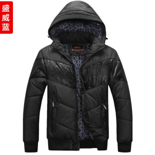  盛威蓝 秋冬新款潮男棉衣 棉服男装外套棉服 加厚保暖棉衣男