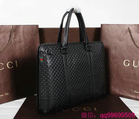 香港正品代购CUCCI男包商务包公文包2014新