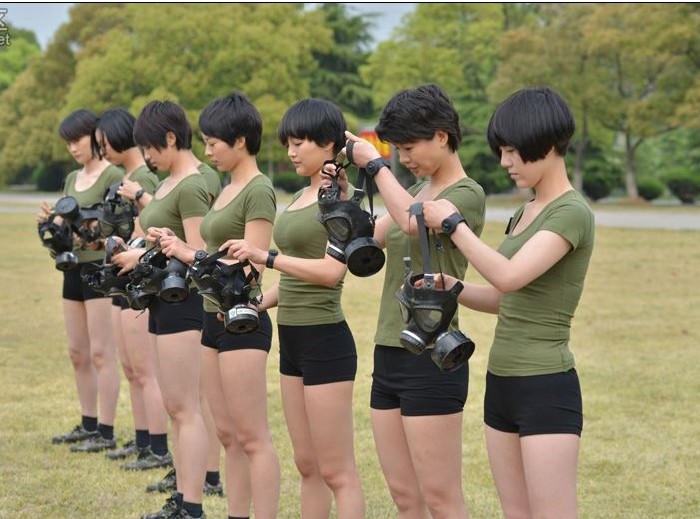 我是特种兵—火凤凰 女特战队员女兵训练短裤
