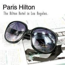 4 diamante rojo G0027-verano nuevos modelos de gafas de sol Hilton Dior gafas de sol (negro)