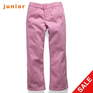 After snap up limited edition Giordano rubber waist pants girls casual pants 03419750