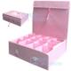 精致家居 粉红Hello Kitty有盖16格可折叠内衣盒收纳盒
