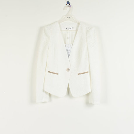 瑞丽轩R14C075 2014<em>春装</em>新款<em>女装</em>时尚一粒扣