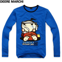 �϶����� ����t-shirt ӡ���Ӻ�ů��ʿ����T��DM876
