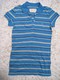 AEROPOSTALE 蓝色条纹POLO衫