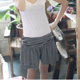 139服饰2011 韩国 新款夏装女装条纹裙裤短裤 裤子