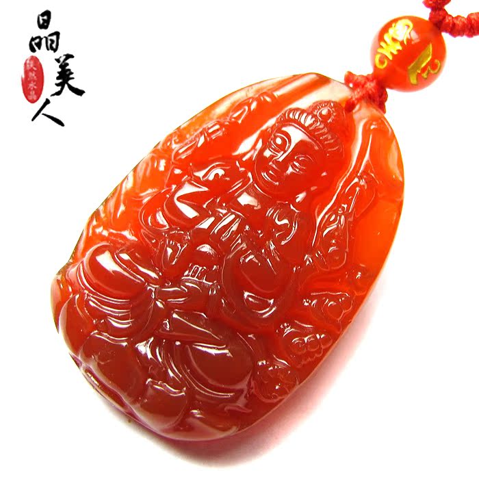 开光天然红玉髓千手观音吊坠 生肖属鼠者守护神本命佛项链吉祥物 开光天然红玉髓千手观音吊坠 生肖属鼠者守护神本命佛项链吉祥物