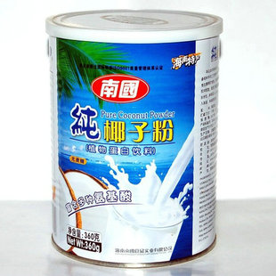  新货海南特产 南国食品 纯椰子粉360g 无蔗糖 天然椰香纯正 罐装