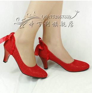  new 2011 cheongsam Dresses Bridal Shoes Wedding Shoes shoes high heel red shoes, wedding shoes, bridesmaid shoes