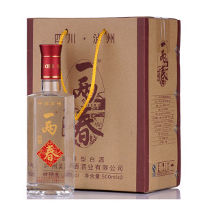  双瓶包邮 一两春 浓香白酒52度 100%纯粮固态美酒