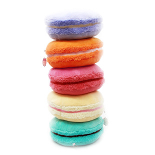  【情人节礼物】法式Macaron圆饼抱枕 马卡龙礼物杂货靠垫送女生