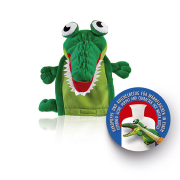 Valentine's Day Gift!Four Germany Fashy Hot water bottle 6593 Original Imported crocodile Puppet Cartoon coatin the Home Daily , Hot water bottle category - from Buy2taobao.com to provide professional Taobao agent buy service
