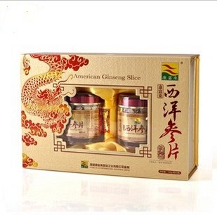  康富来西洋参片双罐进口西洋参切片200g江浙沪包邮买2送花旗参茶